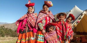 Quechua family peru