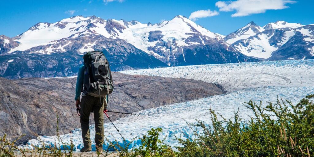 Hiker in Patagonia