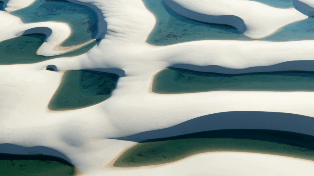 Dunes and water for Jeep adventures