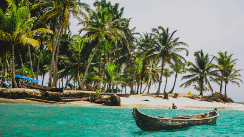 Panama water adventures Beach Canoe
