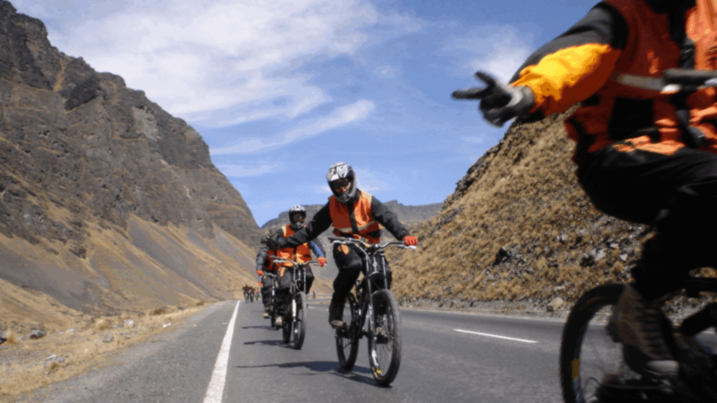 Death Road Bike Ride in Bolivia