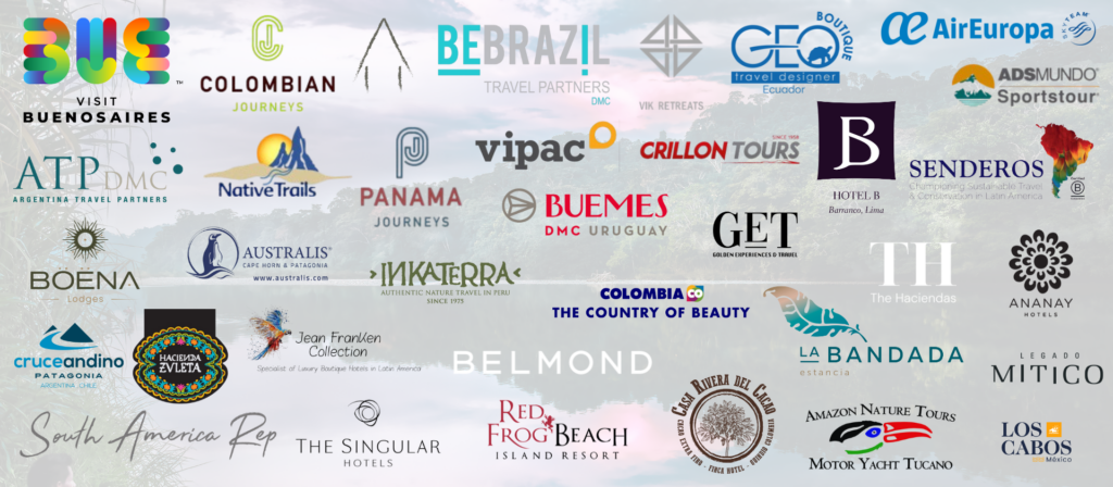 Logos of Americas Connect 2026 exhibitors