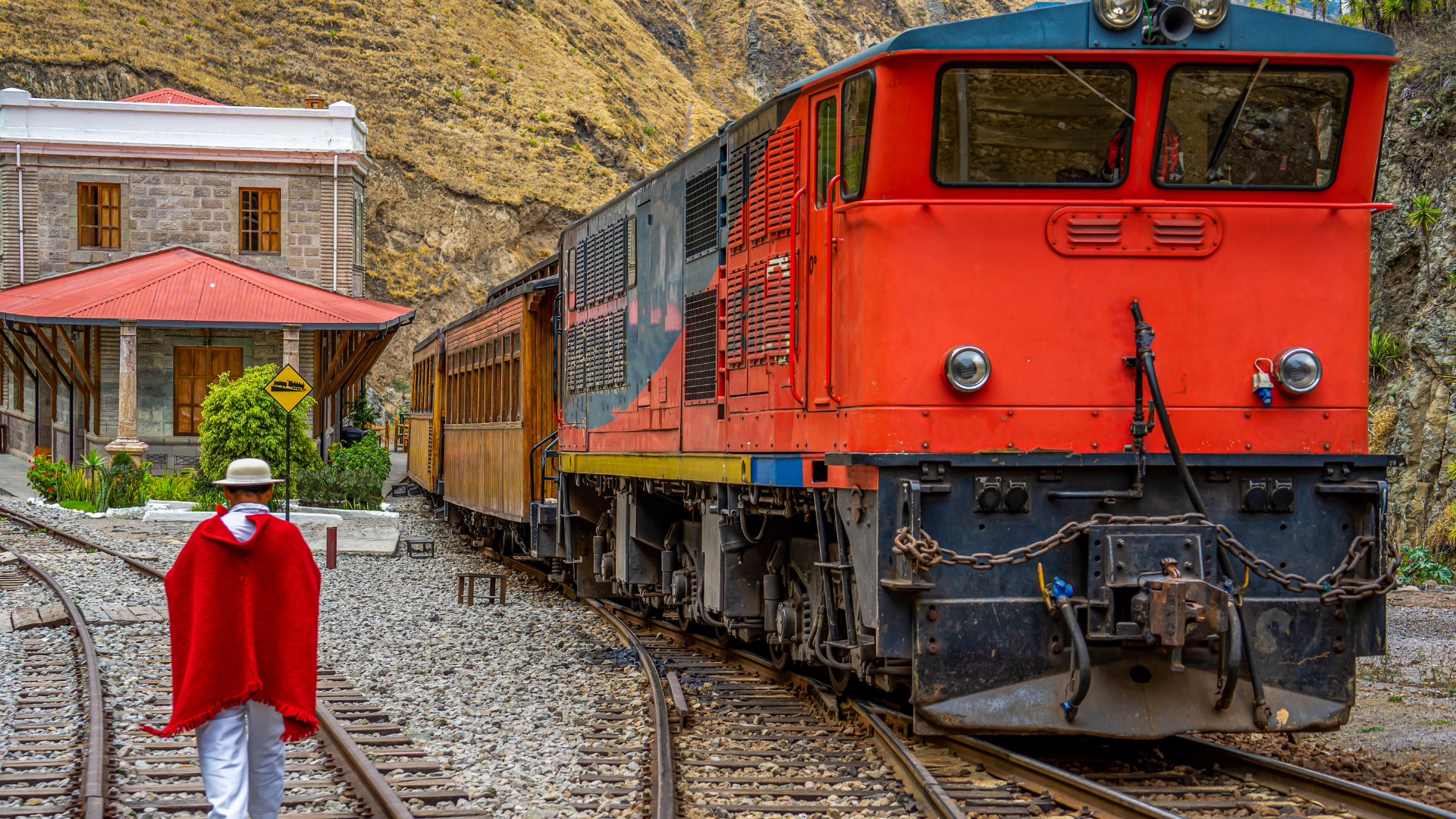 Devils Nose Train Alausi Ecuador