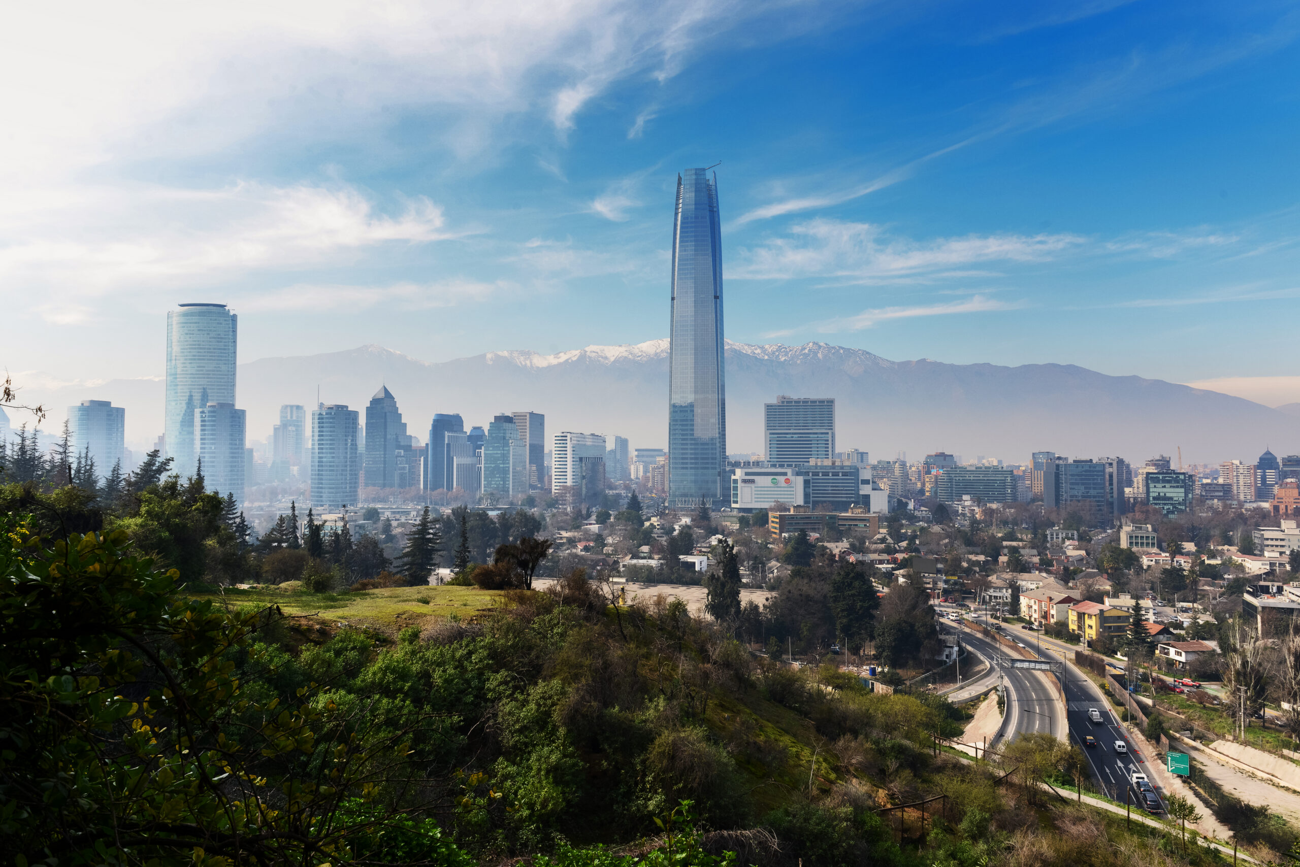 Santiago Chile Concept