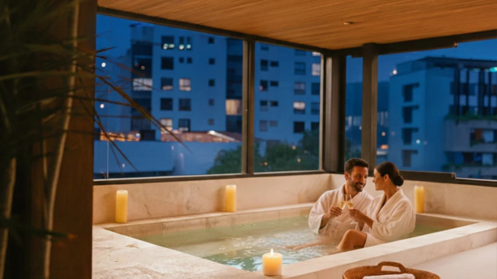 Elcielo Spa medellin jacuzzi- new Boutique Hotels Colombia
