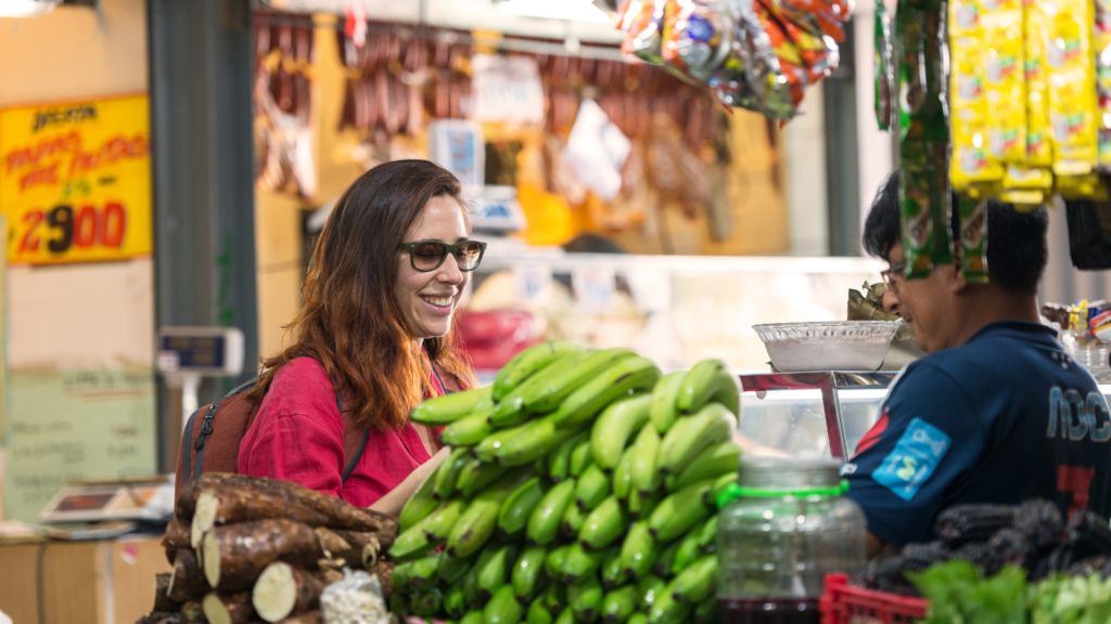 Santiago new market tour