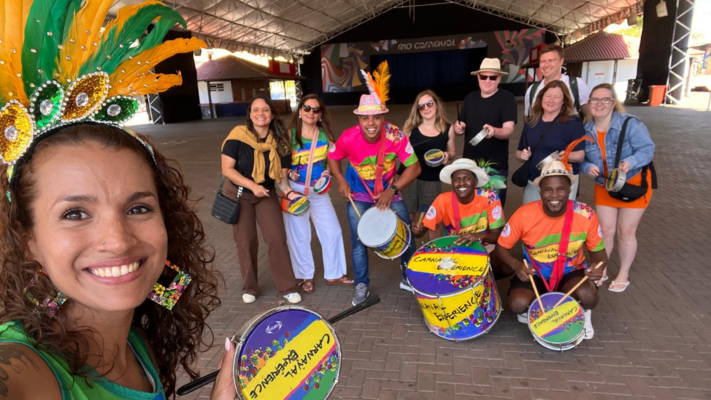 Carnaval experience drumming