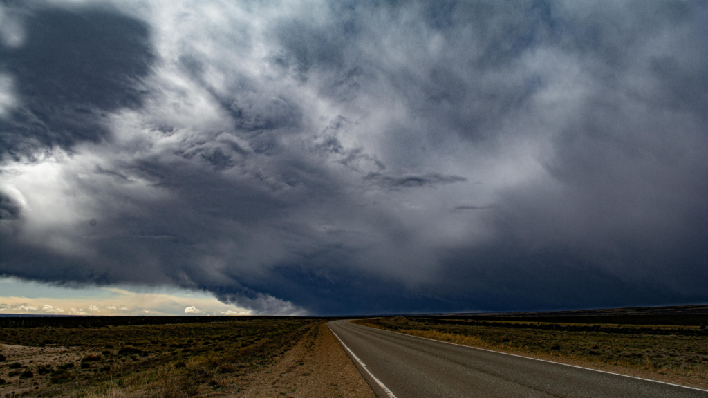 stormy skies patagonia argentina