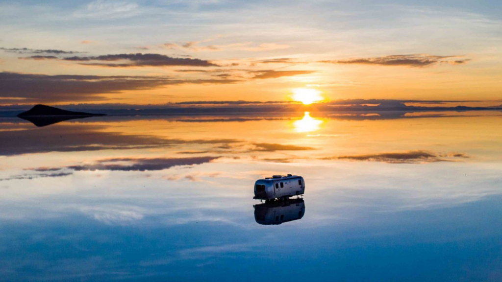 Airstream Campers Bolivia wet season