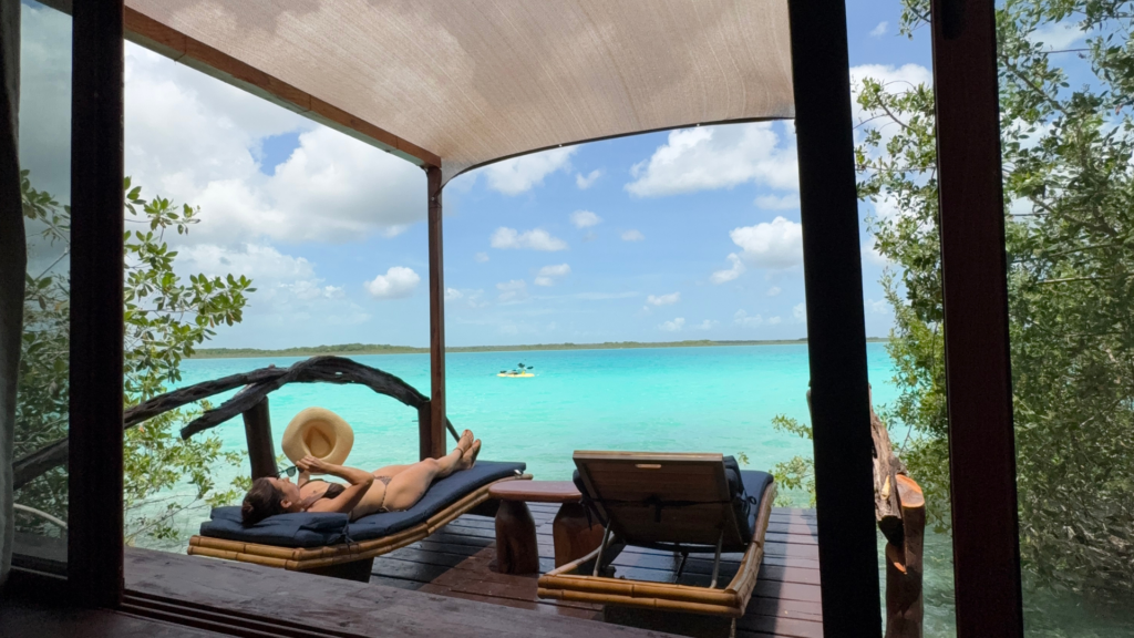 Janina in Bacalar