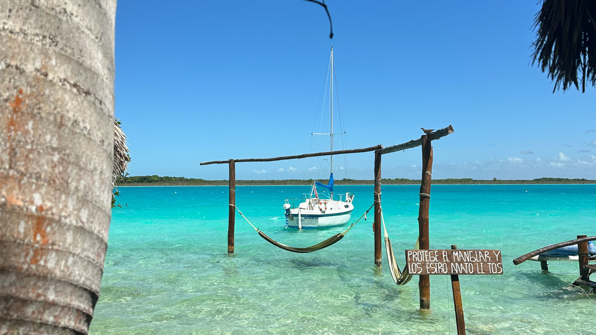 Bacalar lounging Mexico