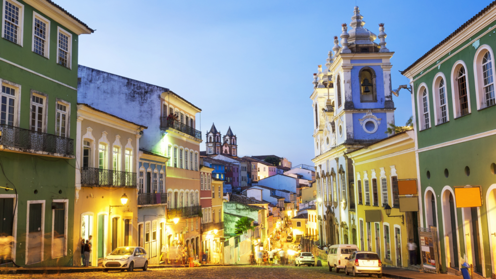 pelourinho Salvador Golden Hour